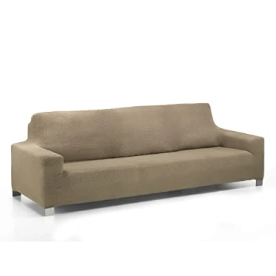 Image of Martina Home Super Elastic Multi Adaptable Daytona, Linen, 3 Seater