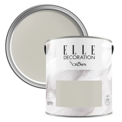 Image of ELLE Decoration Paint, Sidewalk No.111 125ml Luxurious, Matt Emulsion Sample for Interior Walls and Ceilings