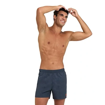 Image of arena Bywayx R Men&#039;s Sea &amp; Pool Swimsuit, Swimsuit in Comfortable Recycled Quick Dry Fabric, with Inner Mesh Briefs and Side Pockets