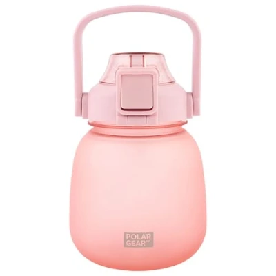 Image of Polar Gear On The Go Soft Spout Aqua Belle 1.3L Water Bottle Leak Proof, BPA Free, Easy to Carry Hydration Solution for Active Lifestyles