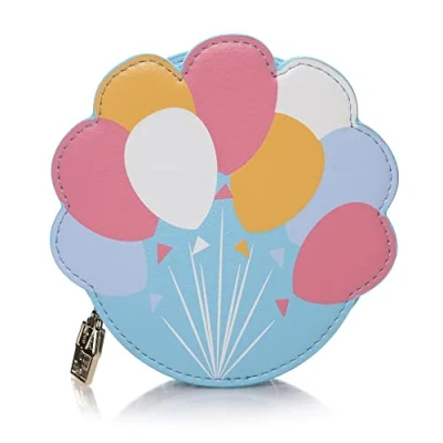 Image of Half Moon Bay Girl&#039;s Disney Coin Purse Up, Blue, One Size