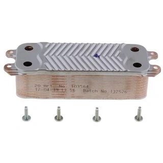 Image of GLOWWORM 0020014403 HEAT EXCHANGER DHW (20 PLATES)