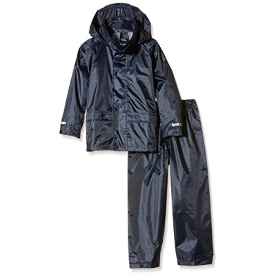 Image of Result Girls Kids Core Rain Suit Navy Medium