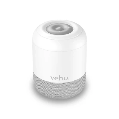 Image of Veho MZ S Portable Bluetooth wireless speaker White/Grey