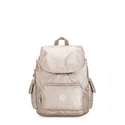 Image of Kipling Women&#039;s City Pack Small Backpack, Lightweight Versatile Daypack, Bag, Metallic Glow, 10.75&#039;&#039;L x 13.25&#039;&#039;H 7.5&#039;&#039;D, Bag