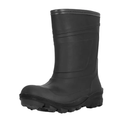 Image of ZIGZAG Boy&#039;s Unisex Kids Fian Snow Boots, 1001 Black, 2.5 UK Child