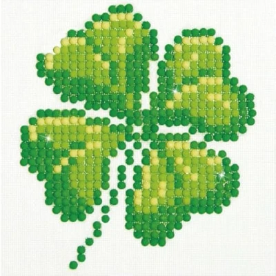 Image of Diamond DOTZ Complete Facet Art Kit Four Leaf Clover