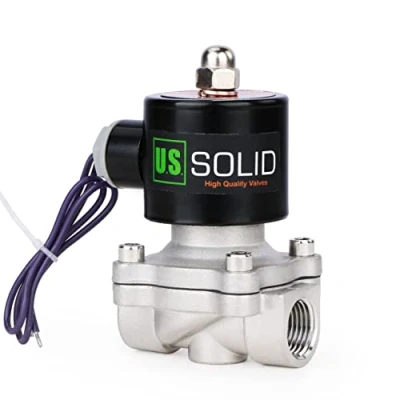 Image of 1/2&quot; Stainless Steel Electric Solenoid Valve 12V DC G Thread Normally Closed VITON from U.S. SOLID