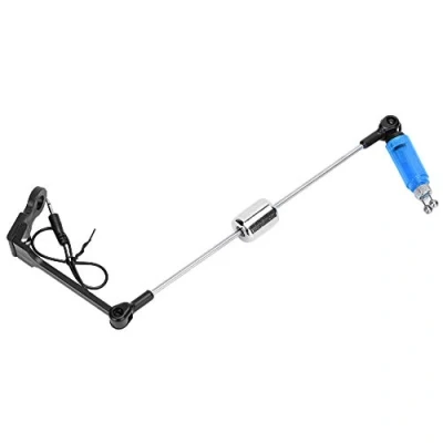 Image of Fishing Bite Alarm Swingers Tackle Indicator Alarms Carp Bobbins Drop Off Accessory with Light(Blue)