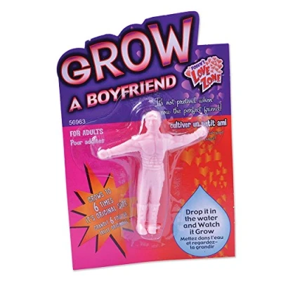 Image of Pink Grow A Boyfriend for Adults (Pack of 1) Easy To Use &amp; Fun Design, Idea Singles, Birthdays, Bachelorettes, Hen Party, More Halloween