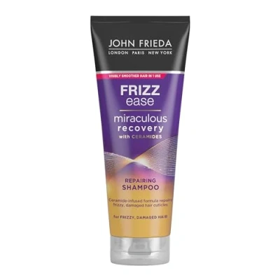 Image of John Frieda,250 ml (Pack of 1) Frizz Ease Miraculous Recovery Shampoo, 250ml