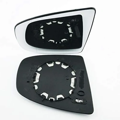 Image of Fits BMW X5, For 2007 to 2013 Heated Base Wide Angle Wing Mirror Glass LEFT HAND (UK Passenger Side)