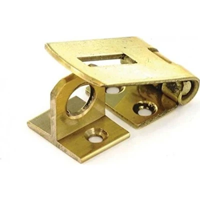 Image of SEC HASP+Staple Brass 75MM S1464