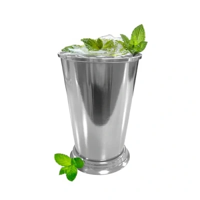 Image of Julep Vintage Style Party Gin Cocktail Cup Stainless Steel 14oz / 400ml Metal