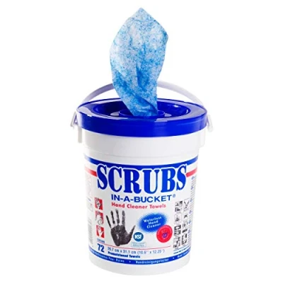 Image of Rocol 34100 Scrubs Hand Cleaning Wipe (Pack of 72)