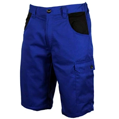 Image of Mens DW96 Cargo Combat Work Shorts Multipocket Durable Workwear (34W, Royal Blue)