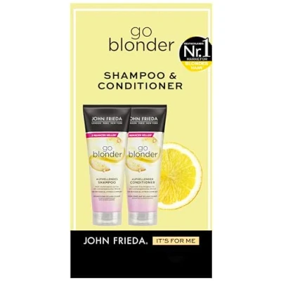 Image of John Frieda GO BLONDER Duo SHAMPOO 250ml + CONDITIONER