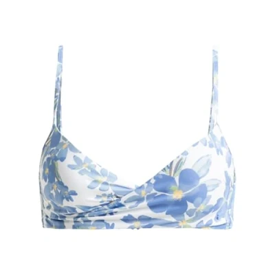 Image of Roxy Two Piece top PT Beach Classics WRAP Bra Young Womens White L