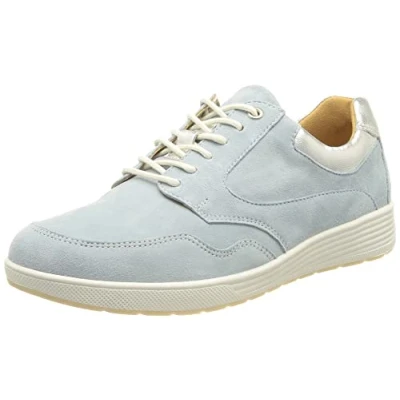 Image of Ganter Women&#039;s Klara Sneaker, lightjeans, Silver, 1.5 UK