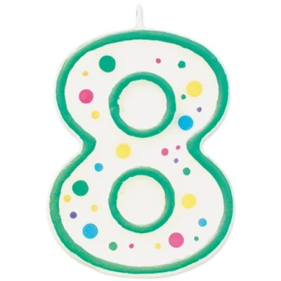 Image of Wilton Number Eight Candle Green
