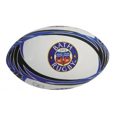Image of GILBERT Bath Replica Supporter Rugby Ball, 4