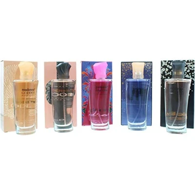 Image of Madonna Perfume Mega Bundle 5 x 50ml Edt Fragrance Gift Set