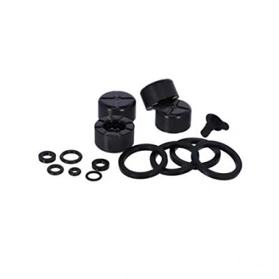 Image of Sram Spare Disc Brake Parts Caliper Piston Kit Includes 2 16mm &amp;2 15mm Pistons, Seals &amp; O Rings) Code R B1/Rsc A1: Black