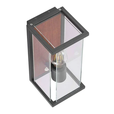 Image of Lucande Elwin wall light, one bulb, sensor
