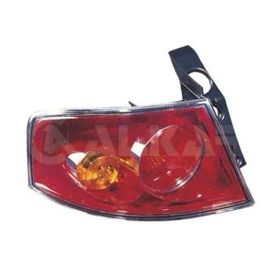 Image of 6L6945112 Rear light ALKAR 2206802 Right Outer section P21W Orange without bulb holder SEAT: Ibiza 3