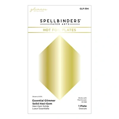Image of Spellbinders Glimmer Hot Foil Plate from The Hexi Gems Collection, Metal, ONE