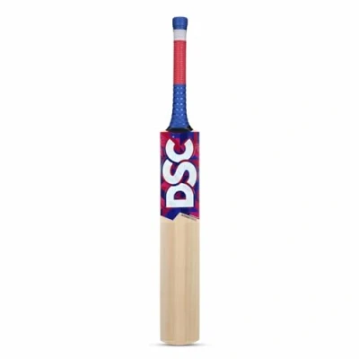 Image of DSC Intense Force Cricket Bat For Mens and Boys (Beige, Size Harrow) Material: Kashmir Willow Lightweight Free Cover Ready to play Intermediate Player Ideal Leather Ball