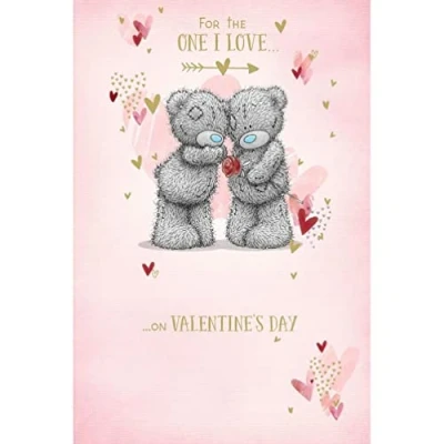 Image of Me To You Bear One I Love Valentine&#039;s Day Card