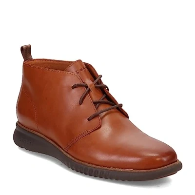 Image of Cole Haan Men&#039;s 2.Zerogrand Chukka Boot, British Tan Lthr/Java, 9.5 UK