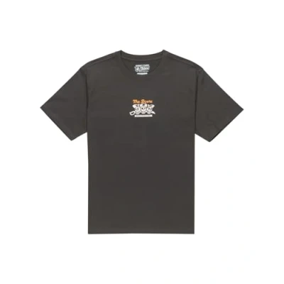 Image of Element T Shirt Timber Skeleton Gang SS Young Mens Black M