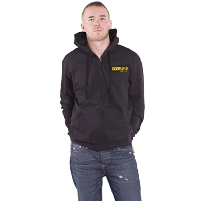Image of Godflesh Hoodie Hymns Band Logo Official Mens Black Zipped L