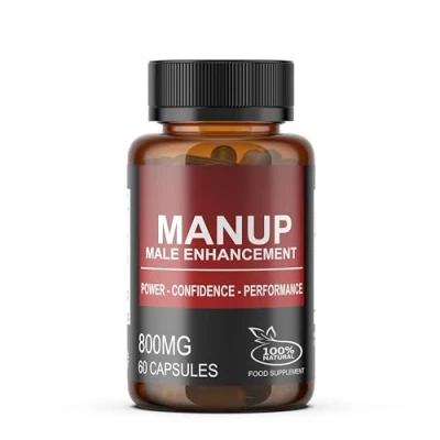 Image of MANUP Male Enhancement Support 60 Capsules 1 Month Supply Supplement Heaven