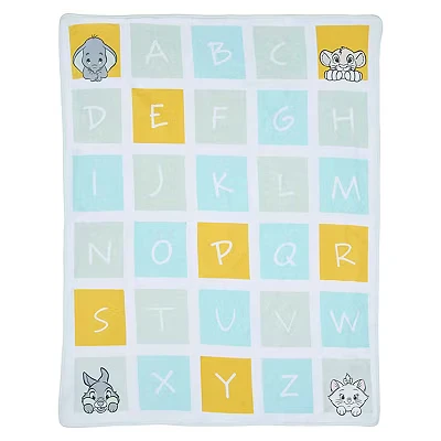 Image of Disney Baby Collection ABC Blanket Nursery Set