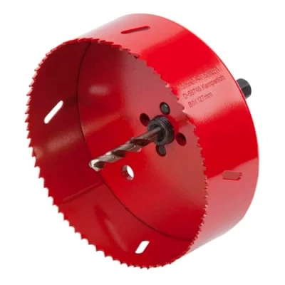 Image of wolfcraft Bi Metal Hole Saw I 5495000 for Drywall Materials, Wood, Plastics and Metals, Cutting Depth 40 mm