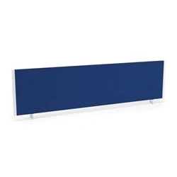 Image of Impulse/Evolve Plus Bench Screen 1600 Bespoke Stevia Blue White Frame