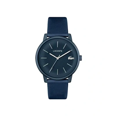 Image of Lacoste Analogue Quartz Watch for Men with Blue Silicone Bracelet 2011241