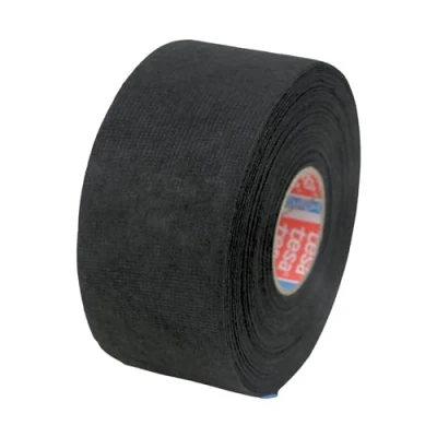Image of tesa PET Fleece Wire Harness Tape (51608): 2 in. x 27.3 yds. (Black)