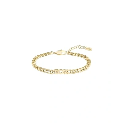 Image of BOSS Jewelry Women&#039;s KASSY FOR HER Collection Bracelet Yellow gold 1580593