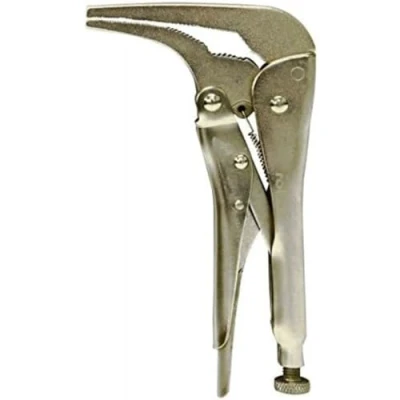 Image of Rolson 18732 180 mm Bent Nose Locking Pliers