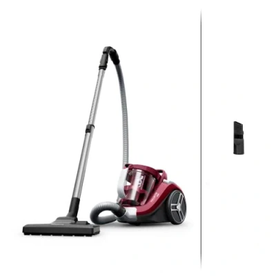 Image of Rowenta Aspirateur sans sac Compact Power XXL RO4B23EA RO4B23, Bagless Vacuum Cleaner, Burgundy
