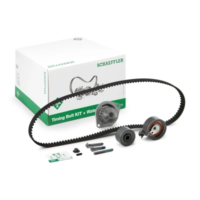 Image of 0000083020, 0816E0, 0816H6, 082982, 0829C7 water pump + Timing Belt Kit INA 530 0237 30 with 25,4mm CITROËN: C3 I Hatchback