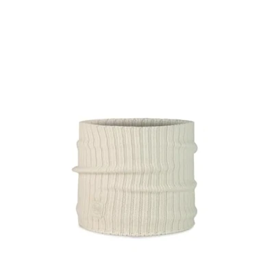 Image of Buff Unisex Norval Knitted Neck Warmer, Ice, One Size