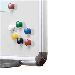 Image of Nobo Drawing Pin Magnet 18mm Assorted (12 Pack)