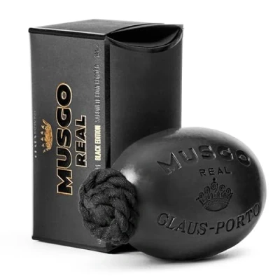 Image of Musgo Real Black Edition Soap On A Rope (190g)
