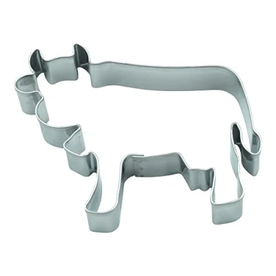 Image of BekkiB &quot;Cow&quot; cookie cutter approx. 7 cm, stainless steel, dishwasher safe 98