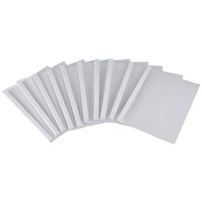 Image of GBC Standard Thermal Binding Covers, 15 mm, 140 Sheet Capacity, A4, White, Pack of 50, IB370083